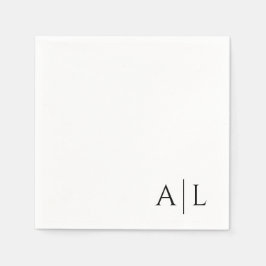 カスタマイズ結婚の スタンダードカクテルナプキン