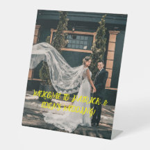 カスタマイズ結婚イーゼル