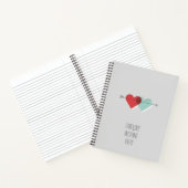 カスタマイズ結婚可能なアイディアジャーナル ノートブック (内部)