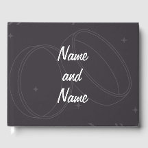 カスタマイズ結婚可能なゲストブック