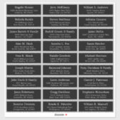 カスタマイズ結婚可能なゲスト住所 シールシール シール (シート)