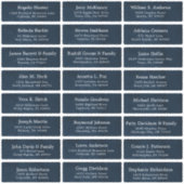 カスタマイズ結婚可能なゲスト住所 シールシール シール (正面)