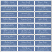 カスタマイズ結婚可能なゲスト住所 シール (正面)