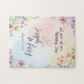 カスタマイズ結婚可能なパズル ジグソーパズル (横)