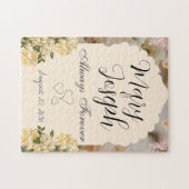 カスタマイズ結婚可能なパズル ジグソーパズル (横)