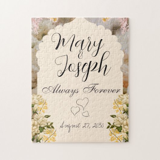 カスタマイズ結婚可能なパズル ジグソーパズル (縦)