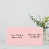 カスタマイズ結婚可能な写真サンキューカード サンキューカード (スタンド正面)