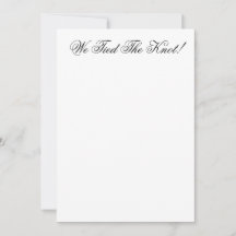 カスタマイズ結婚可能な発表カード