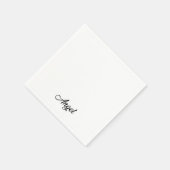 カスタマイズ結婚可能な紙ナプキン スタンダードカクテルナプキン (角)