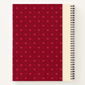 カスタマイズ結婚可能な計画 ノートブック (裏面)