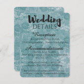 カスタマイズ結婚可能な詳細/カードの挿入 エンクロージャーカード (正面/裏面)