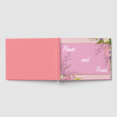 カスタマイズ結婚可能な ゲストブック (全面)