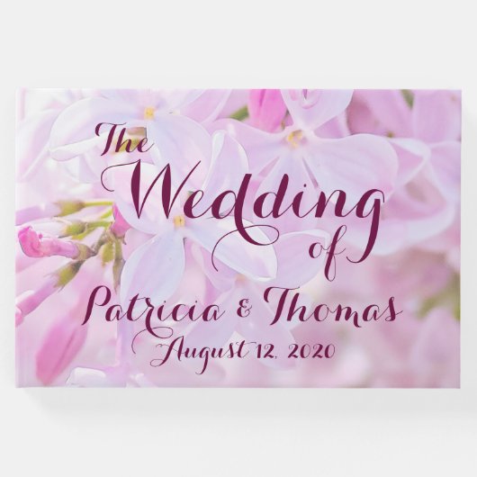 カスタマイズ結婚可能 ゲストブック (正面)