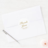 カスタマイズ結婚文字メッセージカード ラウンドシール (封筒)