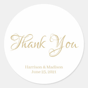 カスタマイズ結婚文字メッセージカード ラウンドシール