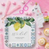 カスタマイズ結婚紙プレート ペーパープレート (パーティー)