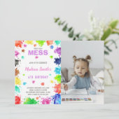 カスタマイズ絵を描可能な招待状 招待状 (スタンド正面)