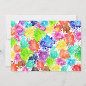 カスタマイズ絵を描可能な招待状 招待状 (裏面)