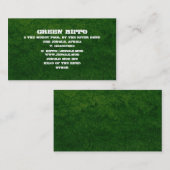 カスタマイズ緑土- 名刺 (正面/裏面)