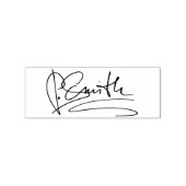 カスタマイズ署名 ラバースタンプ (インプリント)