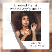 カスタマイズ美容師の適用中 ウィンドウサイン (シート2)