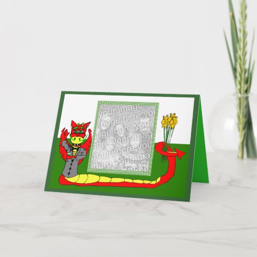 カスタマイズ聖者のデイヴィッドの日のテンプレート- カード (正面)