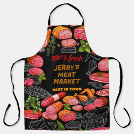 カスタマイズ肉屋ビジネス肉カット エプロン