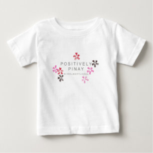 カスタマイズ肯定的にPinay - ベビーTシャツ