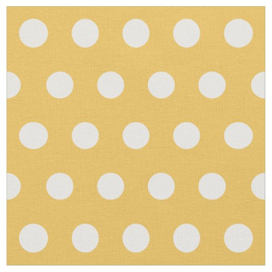 カスタマイズ自分の水玉模様パターン ファブリック (クローズアップ)