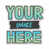 カスタマイズ自分の澄んビニール！ シール (正面)