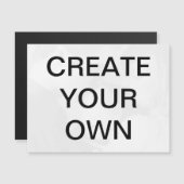 カスタマイズ自分の磁石 (正面/裏面)