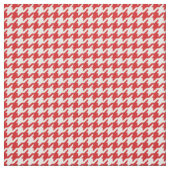 カスタマイズ自分の赤いパターン ファブリック (見本)