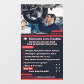 カスタマイズ自動車修理工場サービス修理リストPro ウィンドウサイン (シート)