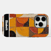 カスタマイズ自然可能なモザイク電話カバー Case-Mate iPhoneケース (裏面 (横))