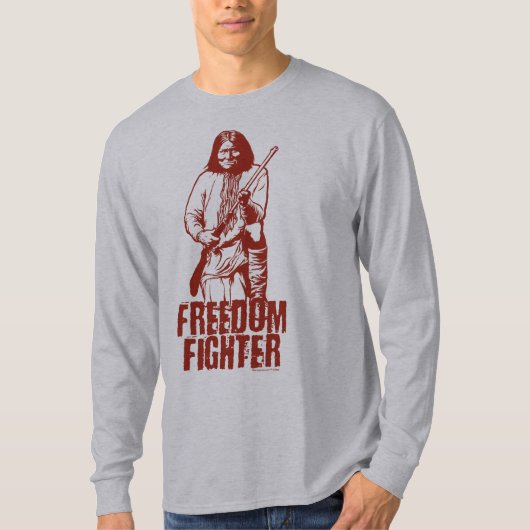 カスタマイズ自由の戦闘機のGeronimoのTシャツ- Tシャツ (正面)