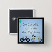 カスタマイズ自転車ボタン 缶バッジ (正面&裏面)