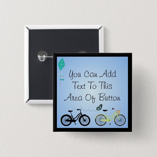 カスタマイズ自転車ボタン 缶バッジ (正面&裏面)