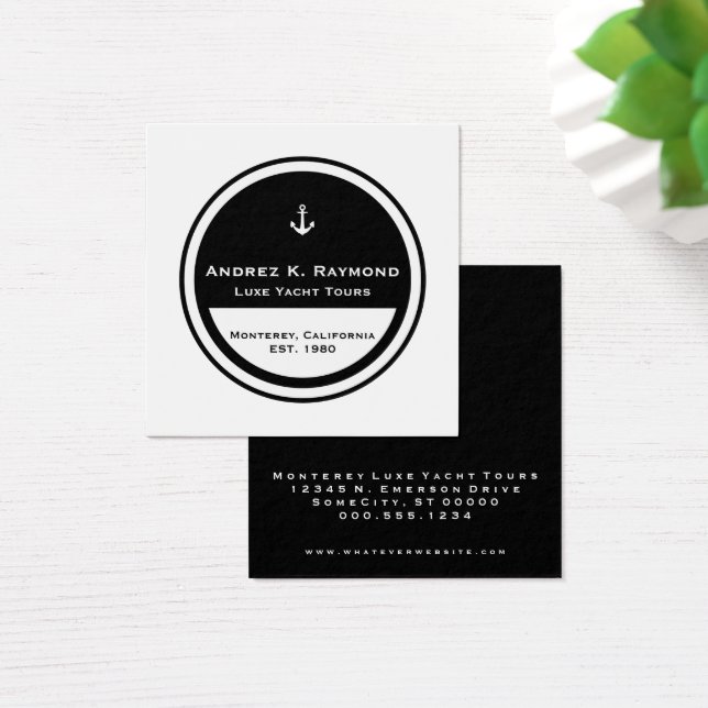 カスタマイズ航海のいかり円 (デスク)