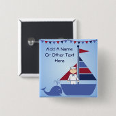 カスタマイズ航海のなボタン 缶バッジ (正面&裏面)