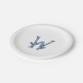 カスタマイズ航海のパーティー ペーパープレート (アングル)