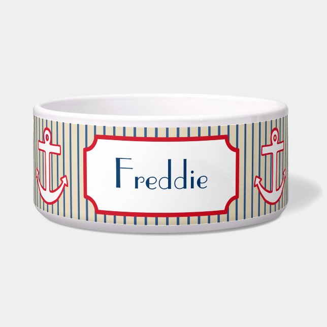 カスタマイズ航海のペットボウル ボウル (正面)