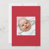 カスタマイズ航海の可能な誕生日パーティーの写真 招待状 (裏面)