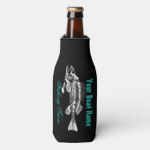 カスタマイズ船名 ボトルクーラー (ボトル正面)