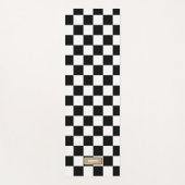 カスタマイズ色とパーソナライズ市松模様に ヨガマット (正面)