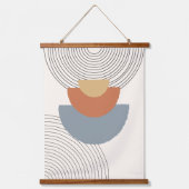 カスタマイズ色のモダン抽象芸術 吊り下げ型タペストリー (正面)