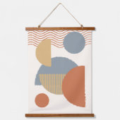 カスタマイズ色のモダン抽象芸術 吊り下げ型タペストリー (正面2)