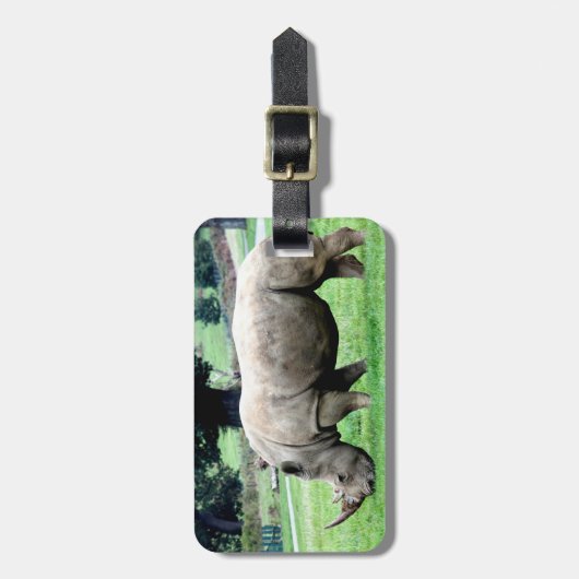 カスタマイズ荷物のラベル- ラゲッジタグ (正面縦)