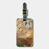 カスタマイズ荷物のラベル- ラゲッジタグ (正面縦)