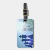 カスタマイズ荷物のラベル- ラゲッジタグ (正面縦)