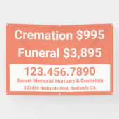 カスタマイズ葬式 横断幕 (横)